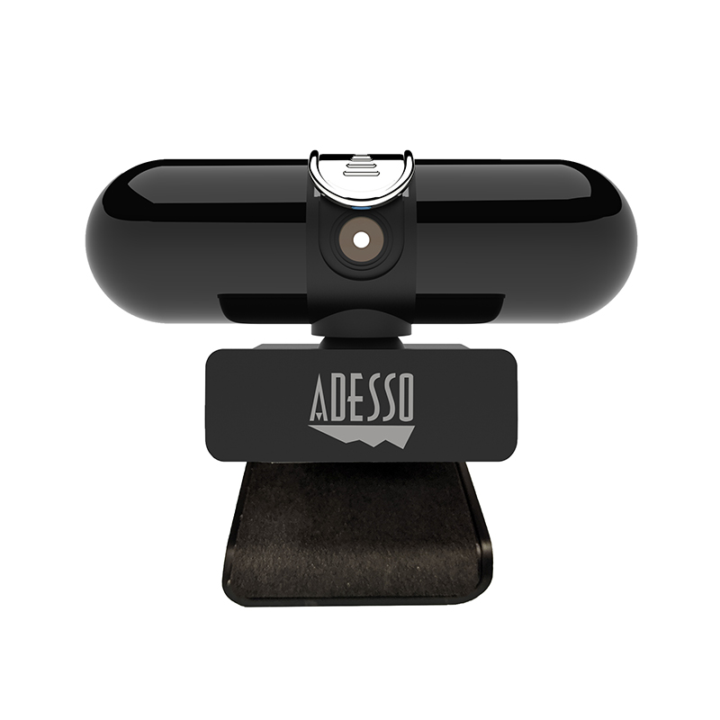 Adesso CYBERTRACK H7 - Webcam - 4 Megapixel - USB 2.0 - Auto-focus - Microphone